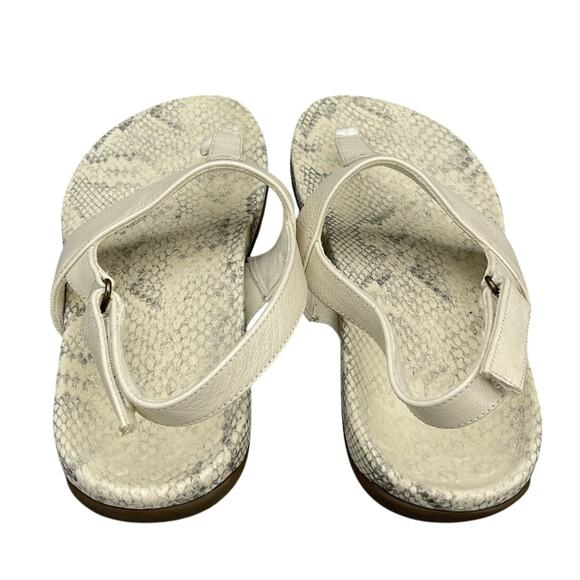 Vionic Tala White Leather T Strap Comfort Sling Back Sandal Women 9M/41 - Picture 7 of 11